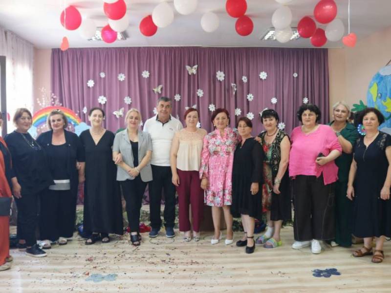 ქვედა ცაგერის საბავშვო ბაღში გამოშვების ზეიმი შედგა